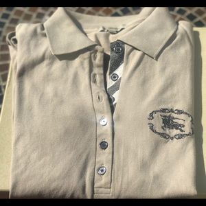 AUTHENTIC BURBERRY WOMENS POLO SHIRT
